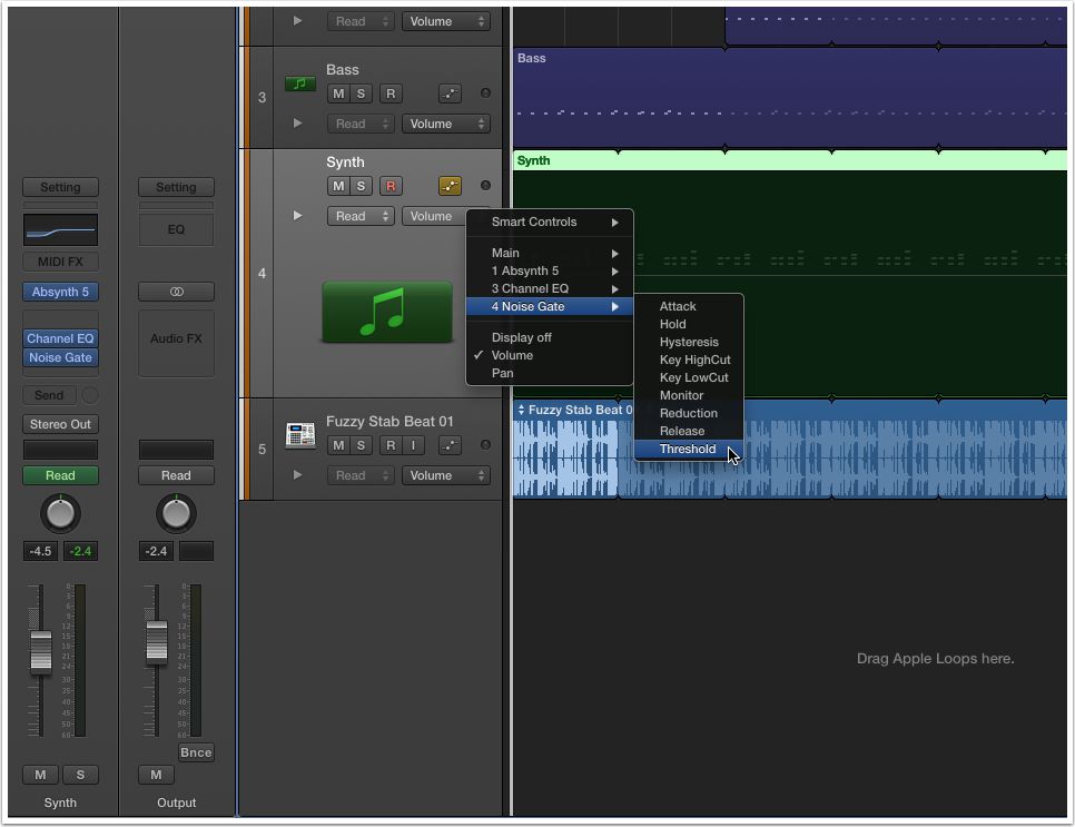 channel pan absynth 5