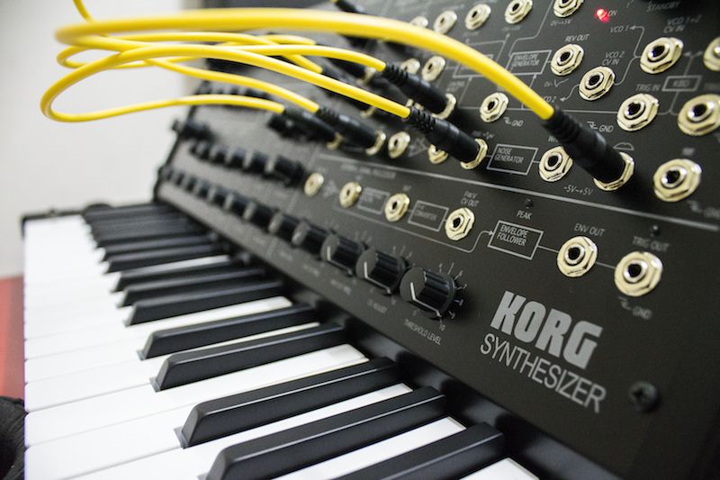 Korg MS-20 in action.