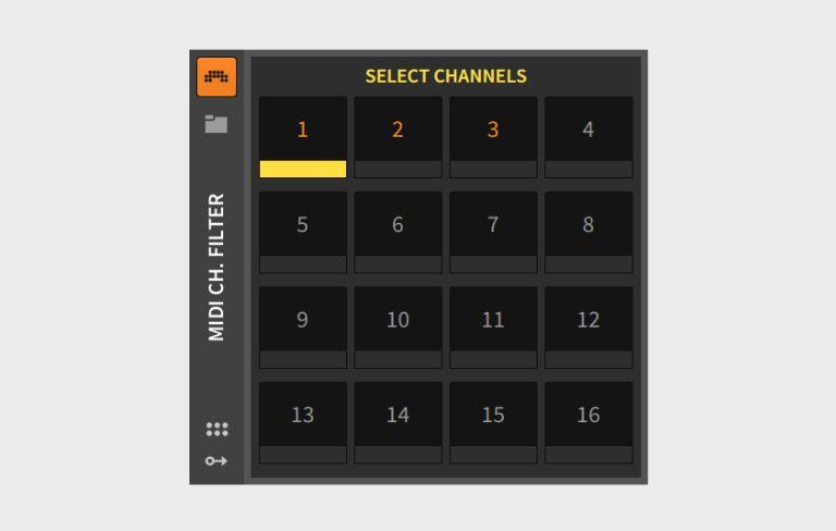 MIDI CHANNEL FILTER