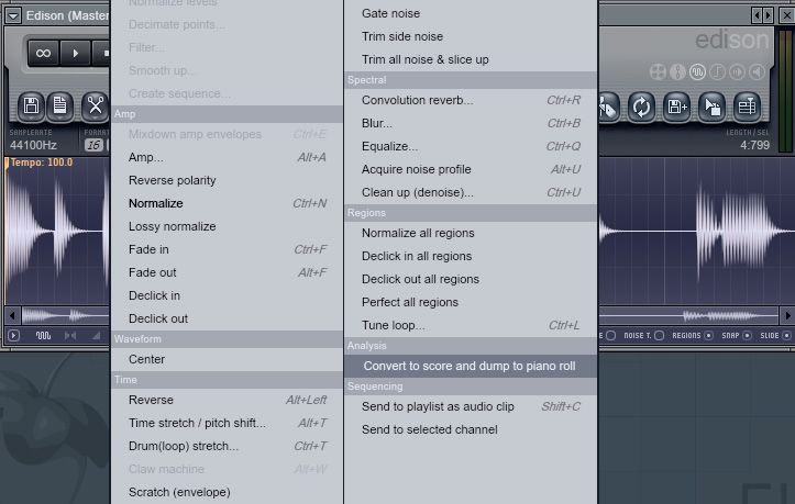 How to Convert Audio to MIDI in FL Studio : 