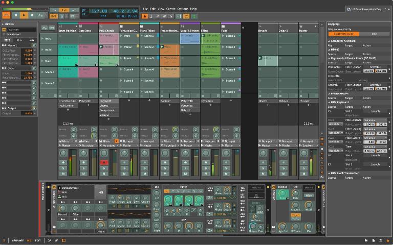 Bitwig 1.2 Mapping
