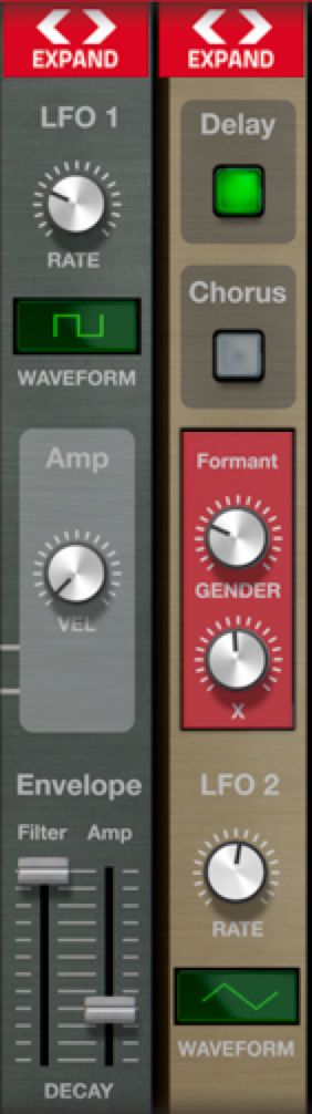 Propellerhead have included easy ways to expand and collapse areas of the interface.