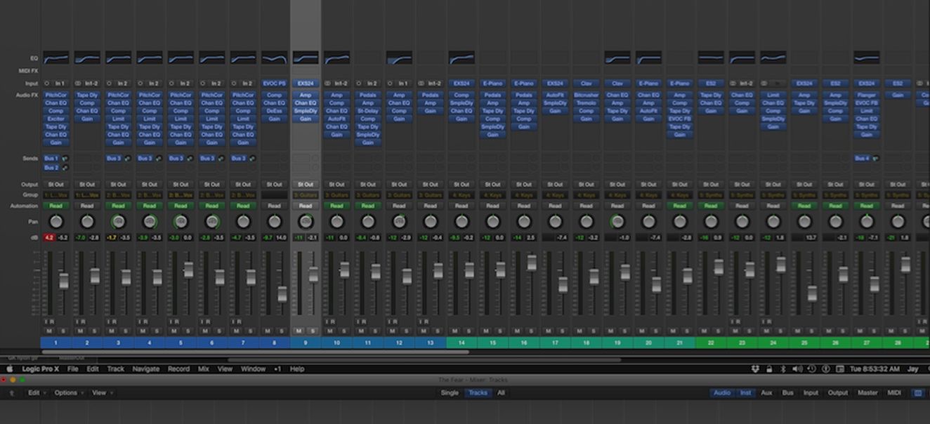 Mixing In Logic Pro X: Presets Not Necessarily Friends