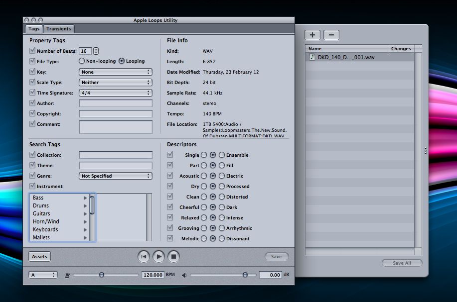 Aˆ A ºcs Apple Loopsa C Cs Apple Loops Utility Ask Audio