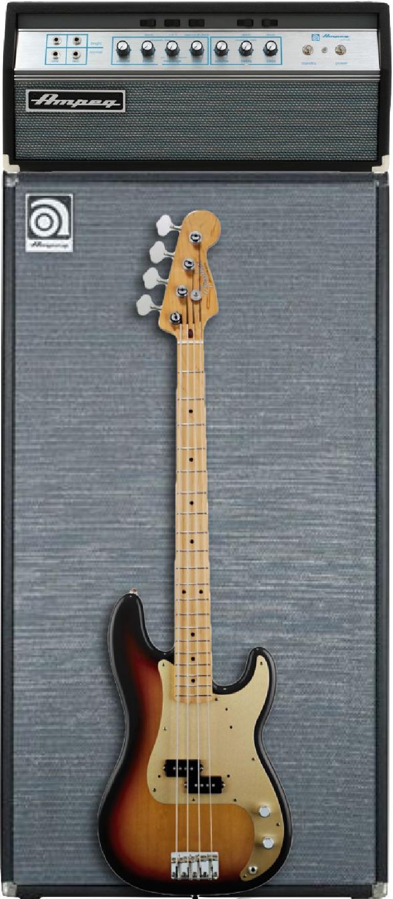 Real shop bass guitar