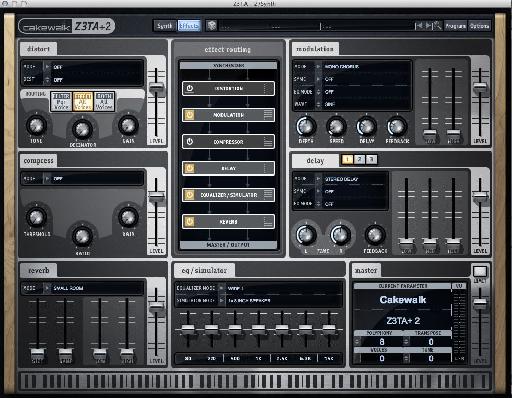 Pic 7. Z3TA+2 gives you full control over your effect chains.