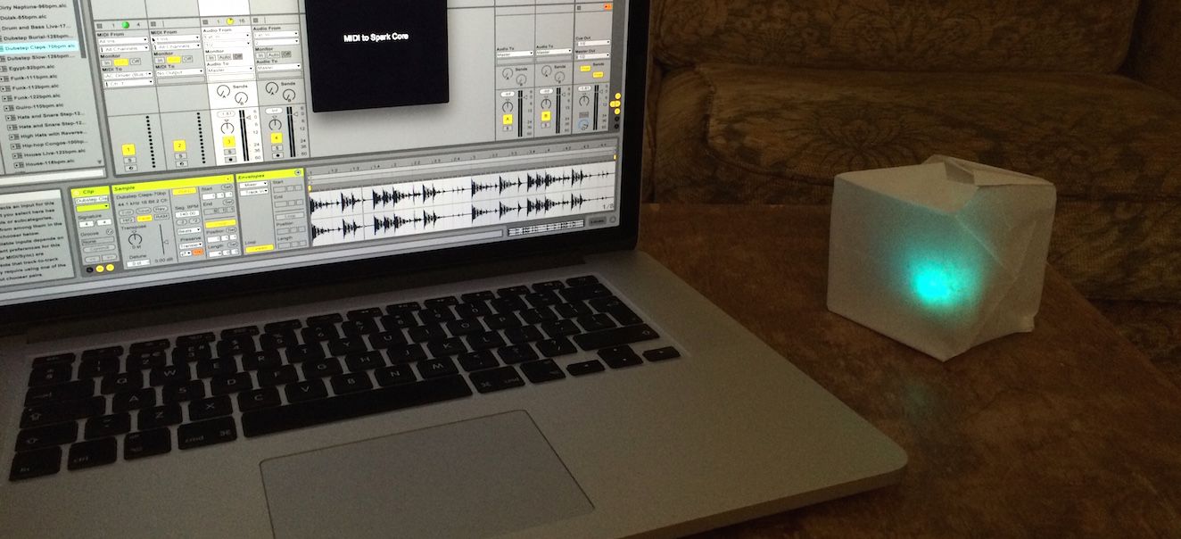 Building a Wireless Visual that Synchronizes with your DAW :