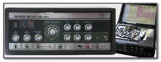 Fig 5: A Roland Space Echo, a classic tape-based delay device