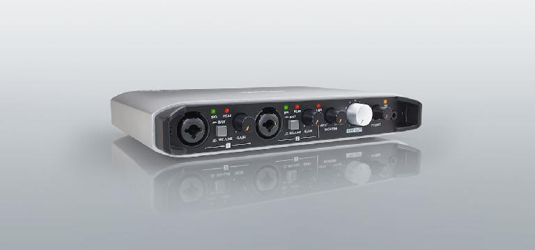 Tascam iXR, audio interface for iOS and PC/Mac.