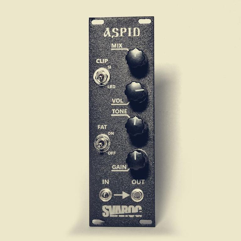 Svarog Aspid bass processor eurorack module.