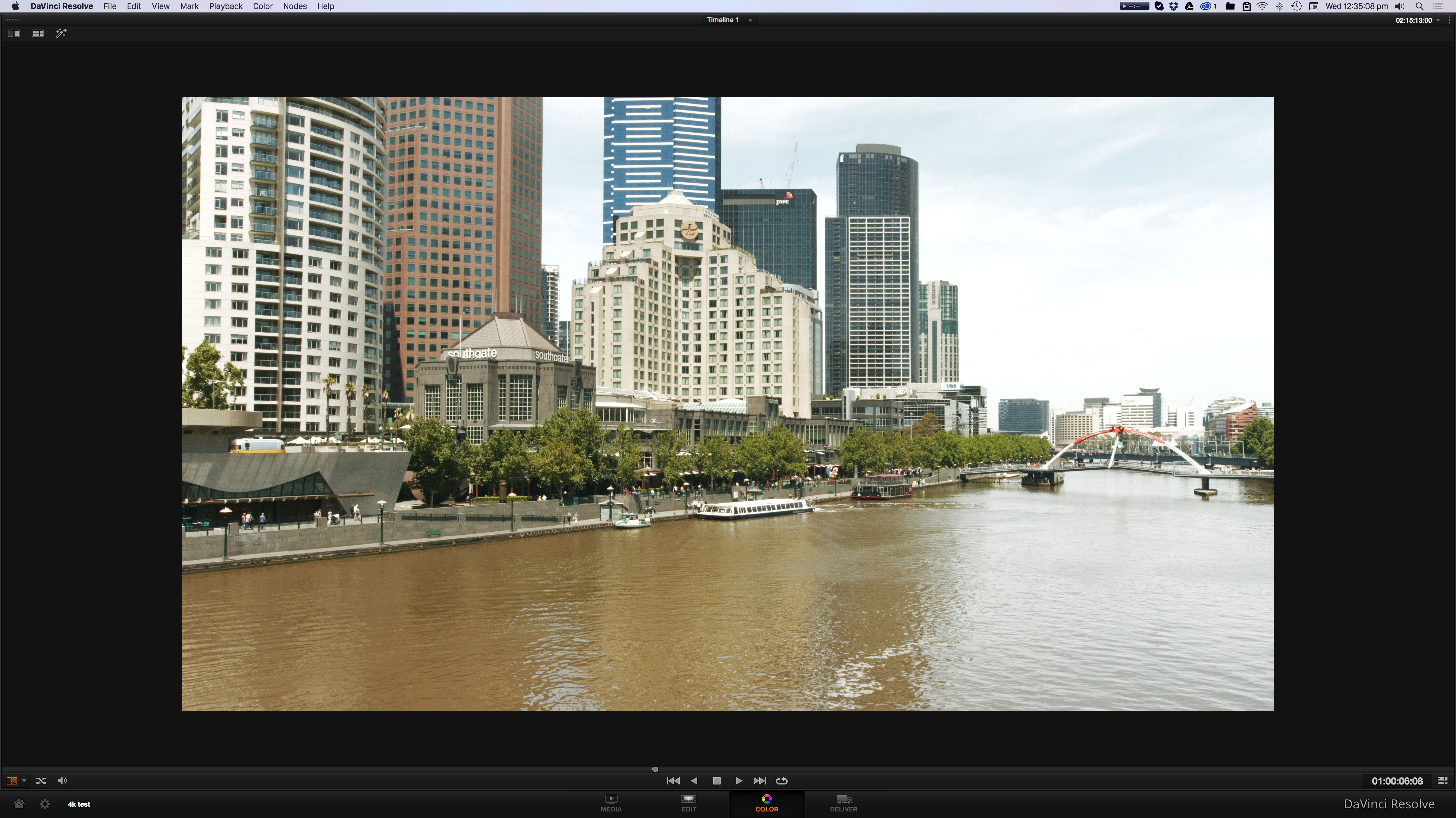 Here's some Blackmagic 4K sample footage shown at 100%, with room to spare.