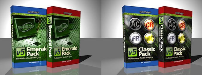 McDSP's Emerald Pack Native & Classic Pack Native V5