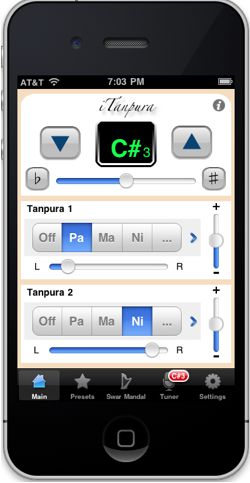 Pic 2 – Tanpura App for iOS