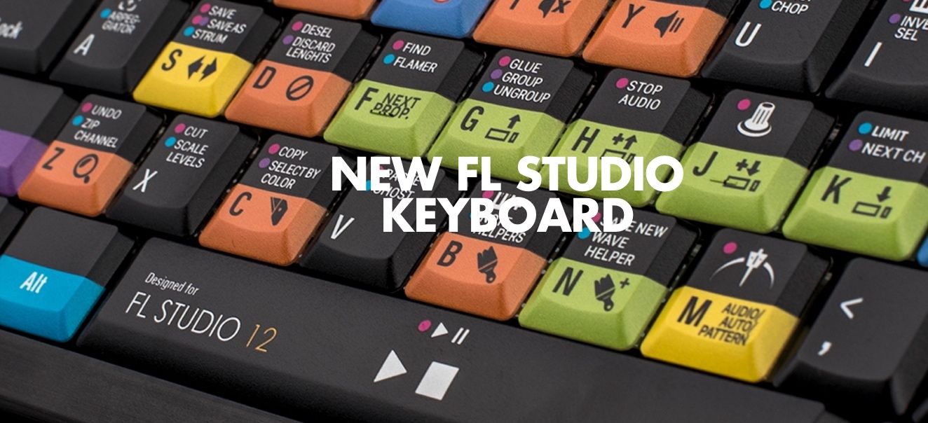 This New FL Studio LogicKeyboard Has 138 Shortcuts Built In