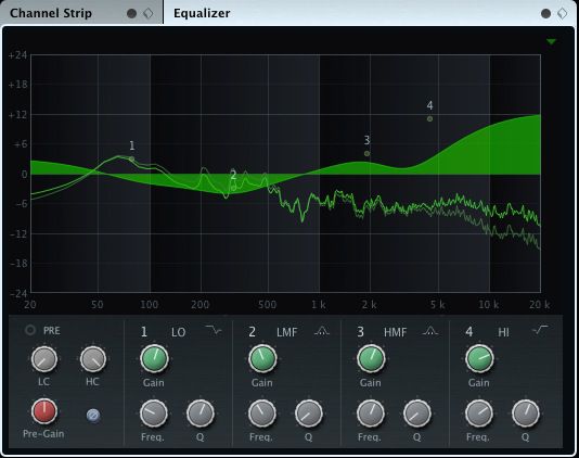 Figure 05 - The EQ Spectrum Analyzer.