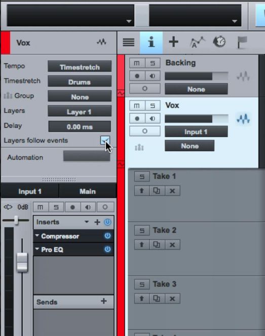 Layer Follow Events