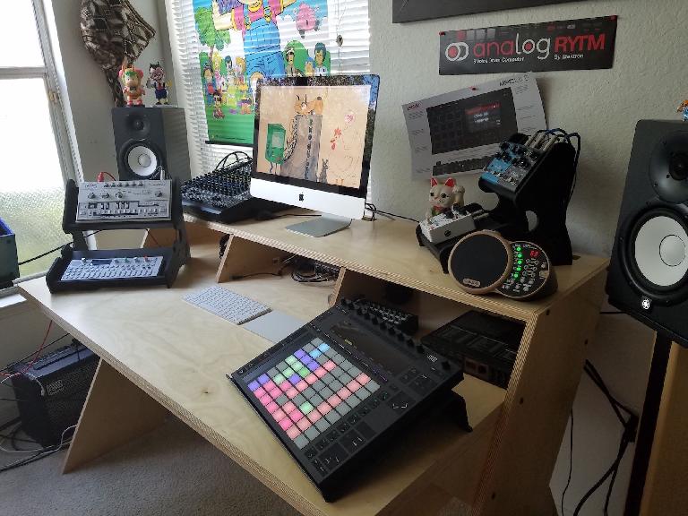 Output deals studio desk