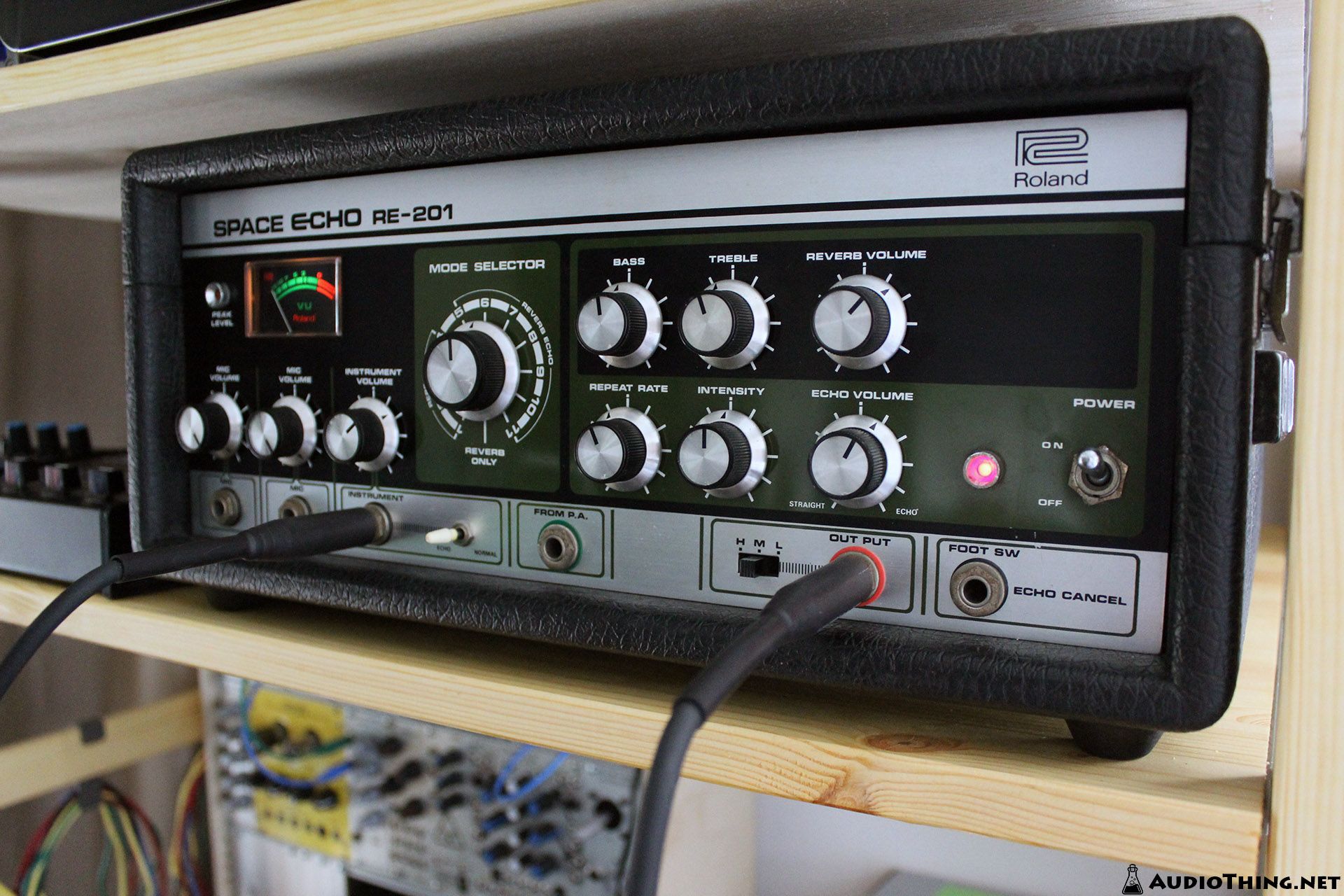 The Roland Space Echo RE-201...The famous Tape Echo effect unit that Outer Space is modelled after