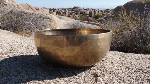 Large Tibetan Bowl.