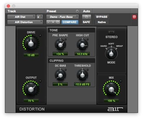 Fig 4 AIR Distortion.