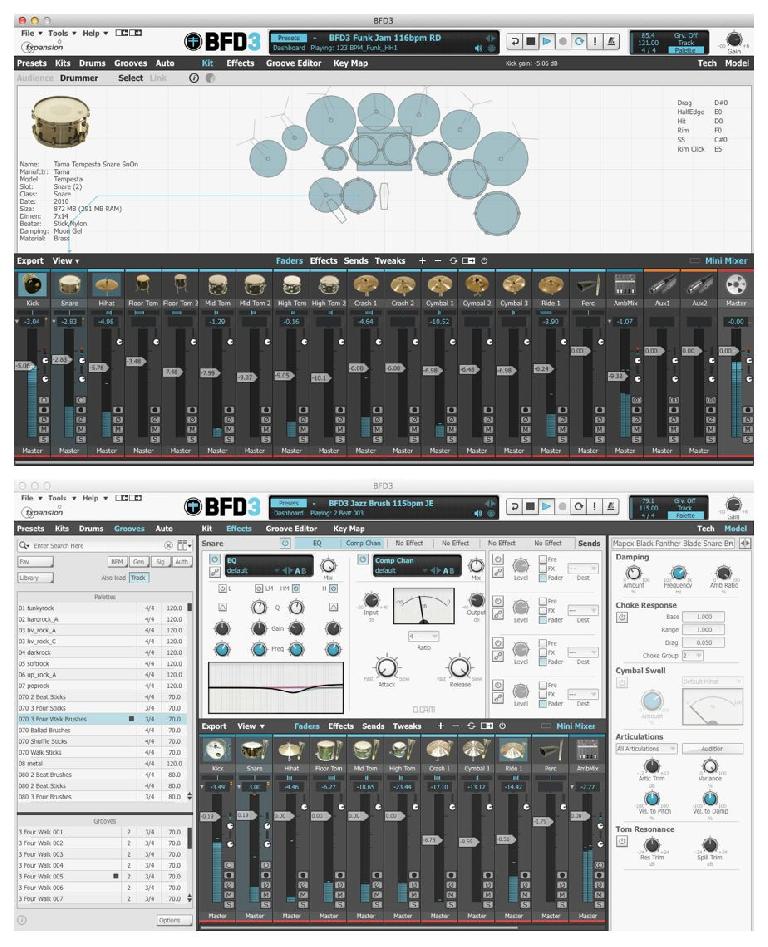 bfd3 vs superior drummer