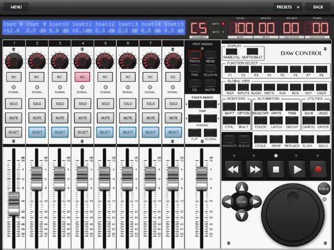 ipad daw controller