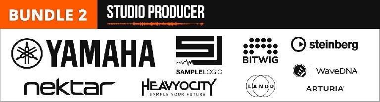 Bundle 2 - Studio Producer - Yamaha, Sample Logic, Bitwig, Steinberg, Nektar, Heavyocity, WaveDNA, Arturia,