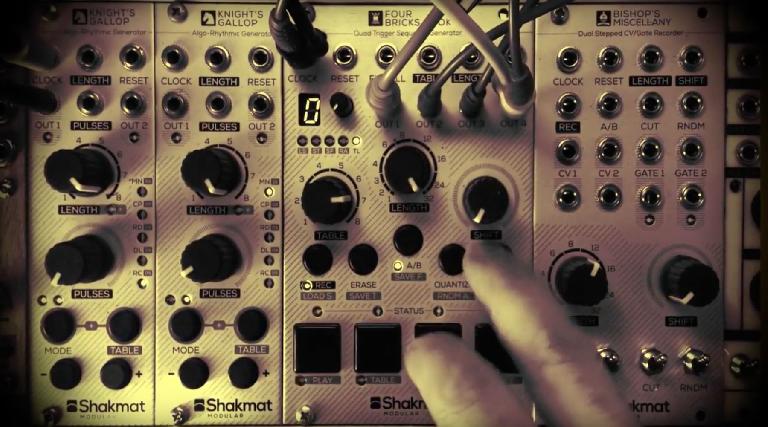 Exclusive: Shakmat Modular 4 Brick Rook Quad Trigger Sequencer