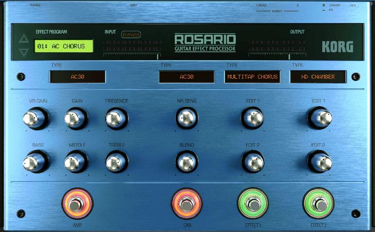 The new Rosario guitar recorder and processor 