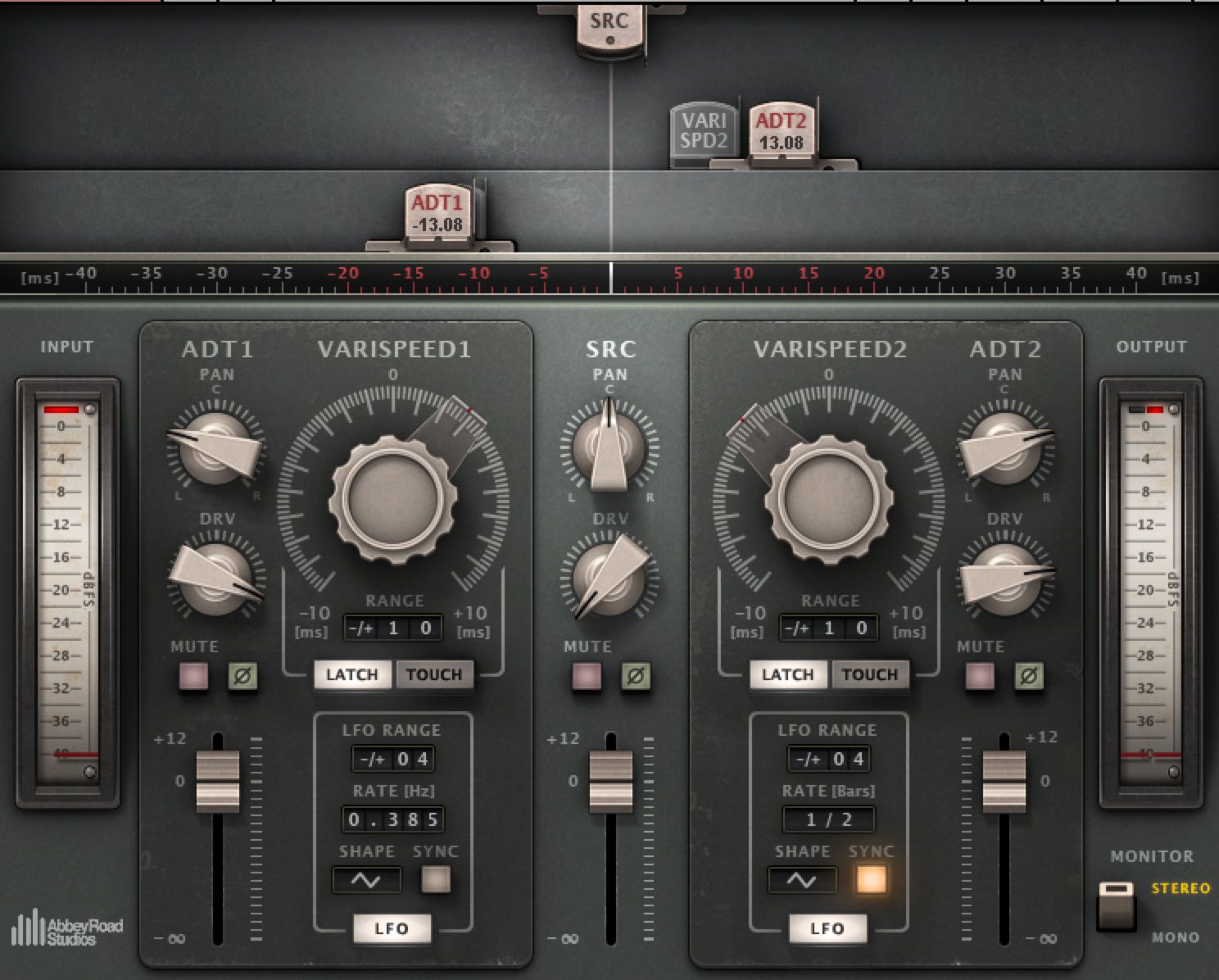 Tracks vst. Stereo delay VST. Waves 14 VST. Стерео дилей VST. Waves Abbey Road ADT.