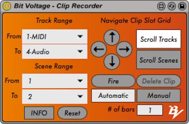 BV ClipRecorder Interface