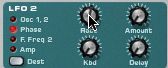 Both oscillators set to polarity