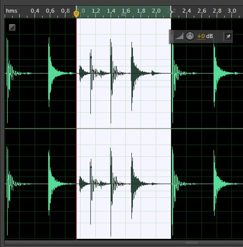 Как увеличить громкость в adobe audition