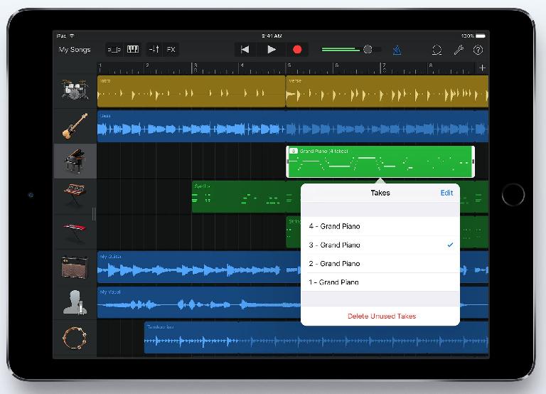 garageband export midi