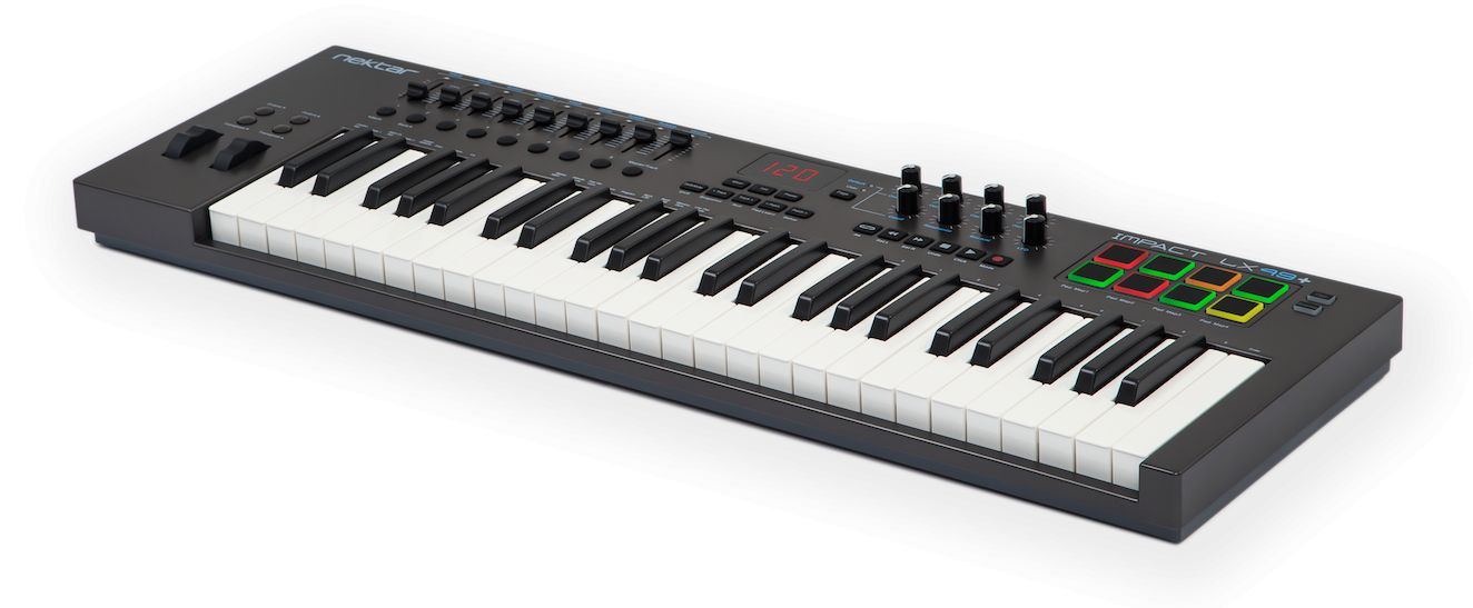 Nektar Release Impact LX49+ & LX61+ USB MIDI Controller Keyboards