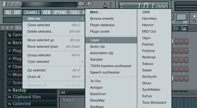 Creating Layered Instruments in FL Studio : 