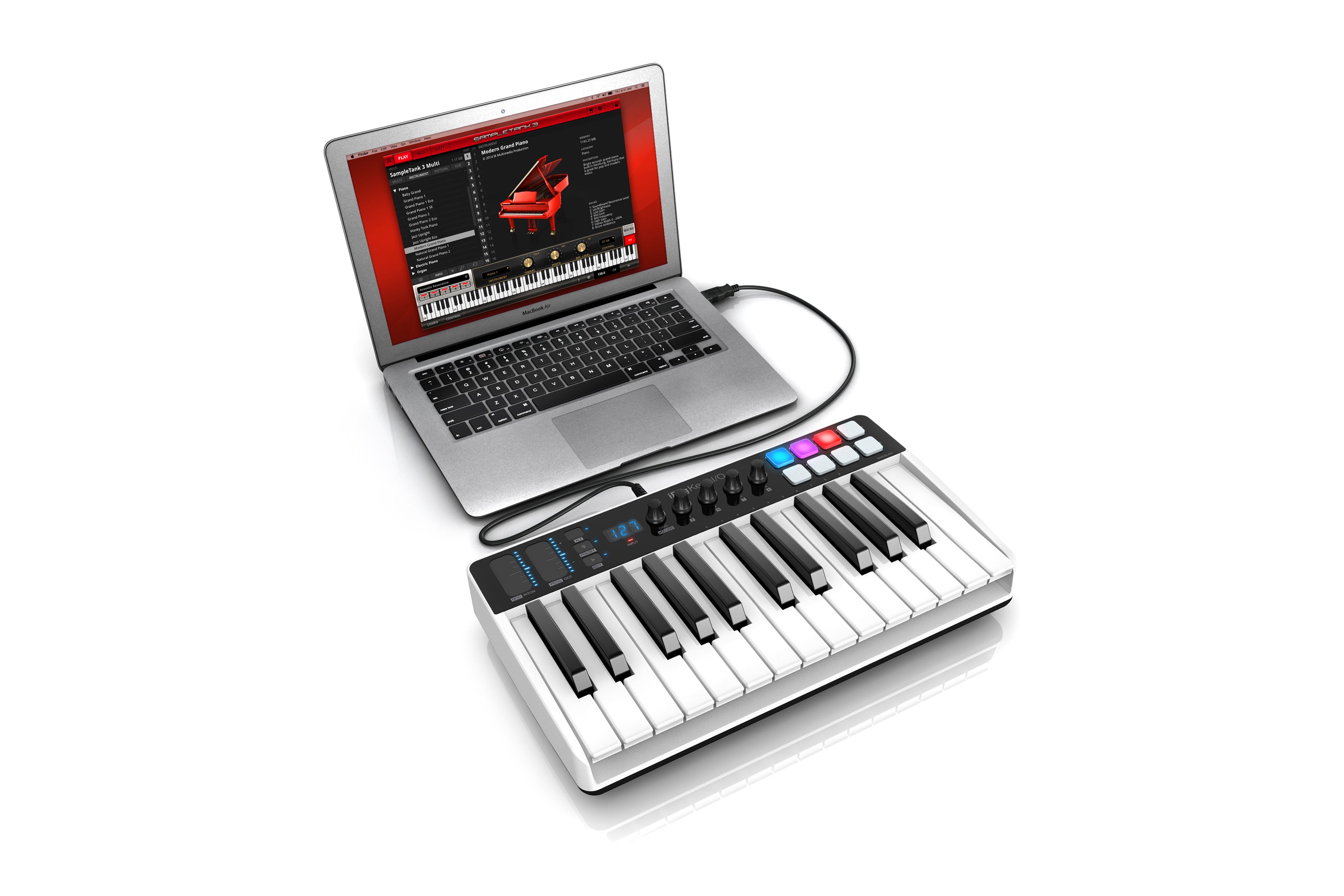 keyboard controller for garageband