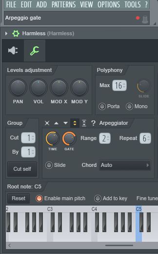 Creating Arps in FL Studio : 