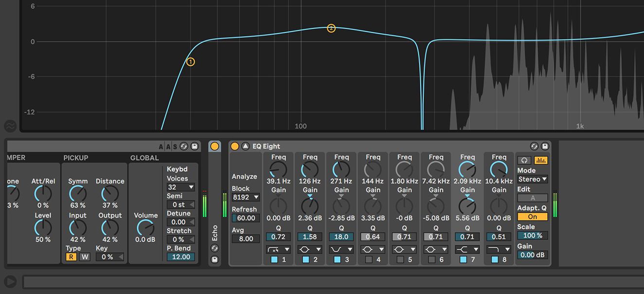 bitwig studio 2 eq 5 vs ableton eq 8