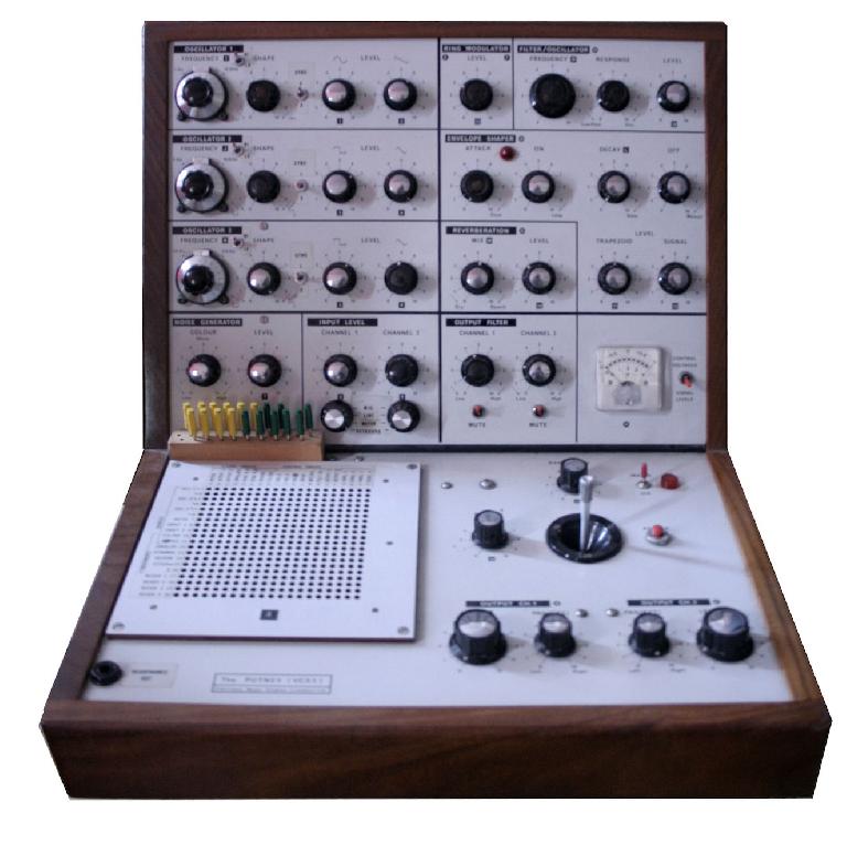 The EMS VCS3 Putney was one of the first synths to use the Diode Ladder Filter which later became part of the iconic sound of the Roland TB-303