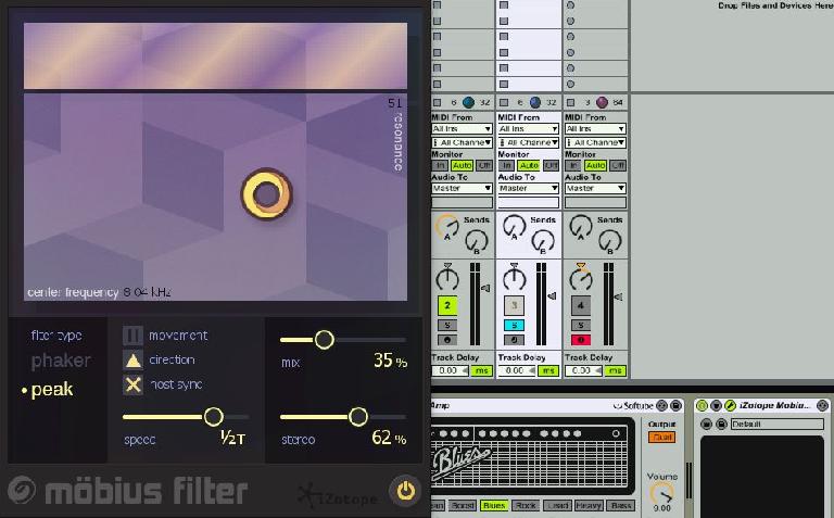 iZotope Mobius Filter in Ableton Live