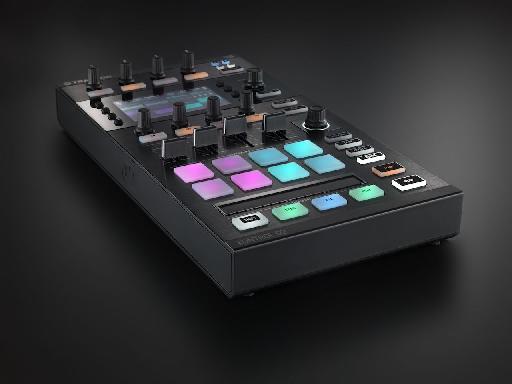 Traktor D2's Touch Strip is useful for scrolling through a track and scratching.