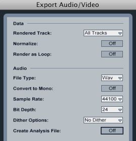 Export all tracks in Ableton