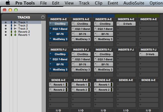 The bypass commands only work on selected tracks. This is the effect of using Shift-A with one track selected.