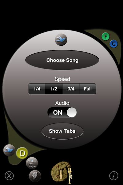 The slow-down features for song playback is very useful!