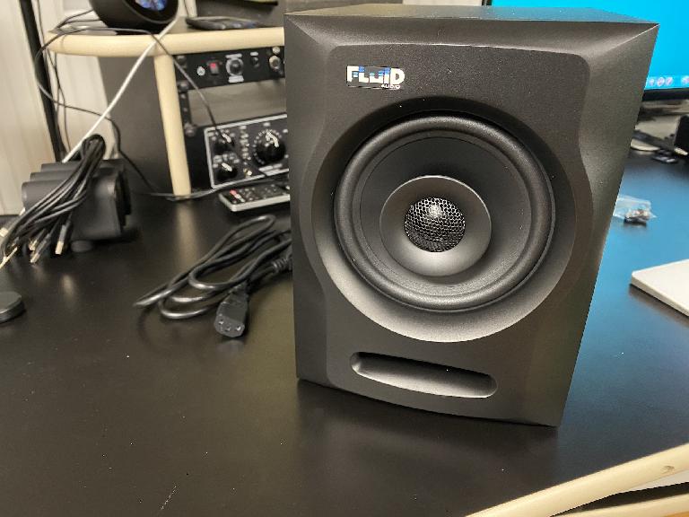 Fluid Audio FX50 Monitors front