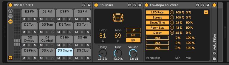 DS HH Decay mapped too.