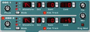 detuning oscillator 2