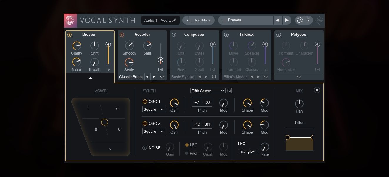 iZotope VocalSynth 2.6.1 download the new version for mac