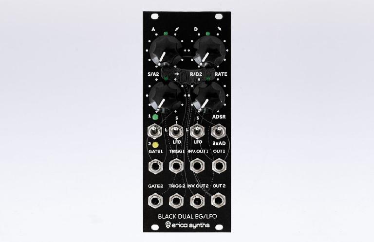 Erica Synths Black Dual EG/LFO Eurorack synth module